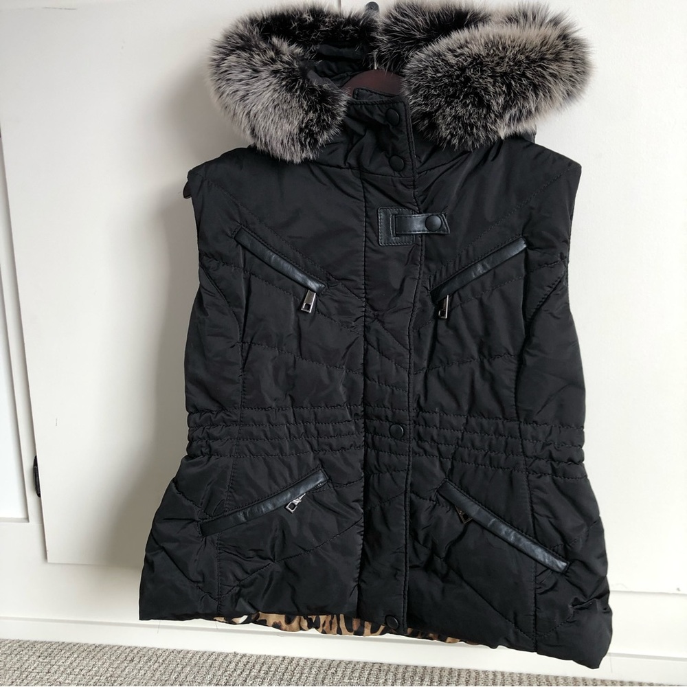 Gorski Luxury Womans Black Vest